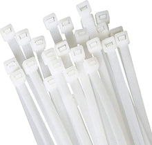 Load image into Gallery viewer, Zip Ties, 5" 100 Pcs Natural, 40lbs Tensile Strength