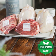 Load image into Gallery viewer, Poultry and beef in shrink bags
